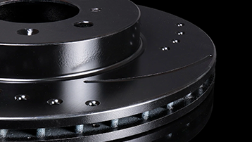 Drilled and Slotted Rotor Install Kansas City